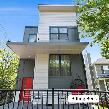The Red Door - Ultra Modern Atlanta Home - Designedbydom Dış mekan fotoğraf