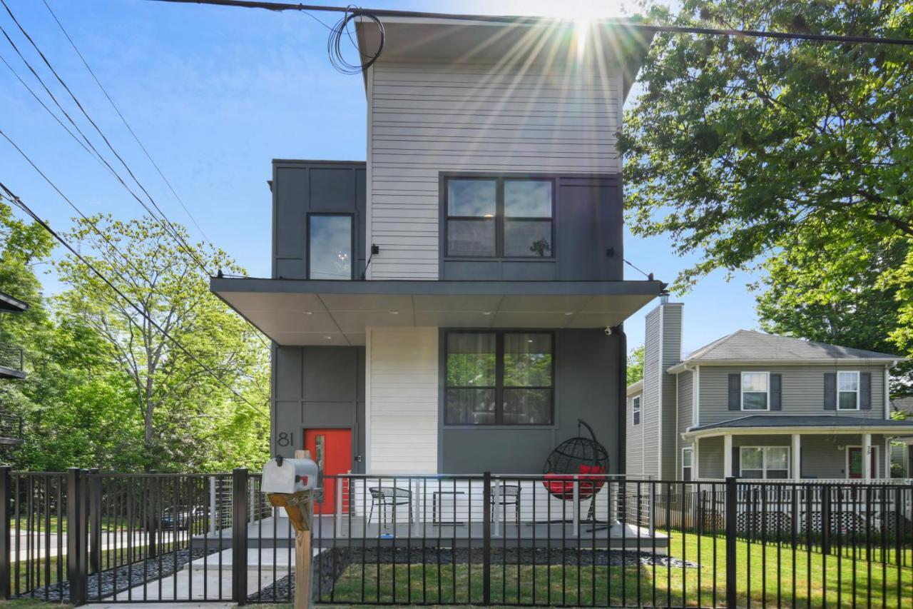 The Red Door - Ultra Modern Atlanta Home - Designedbydom Dış mekan fotoğraf