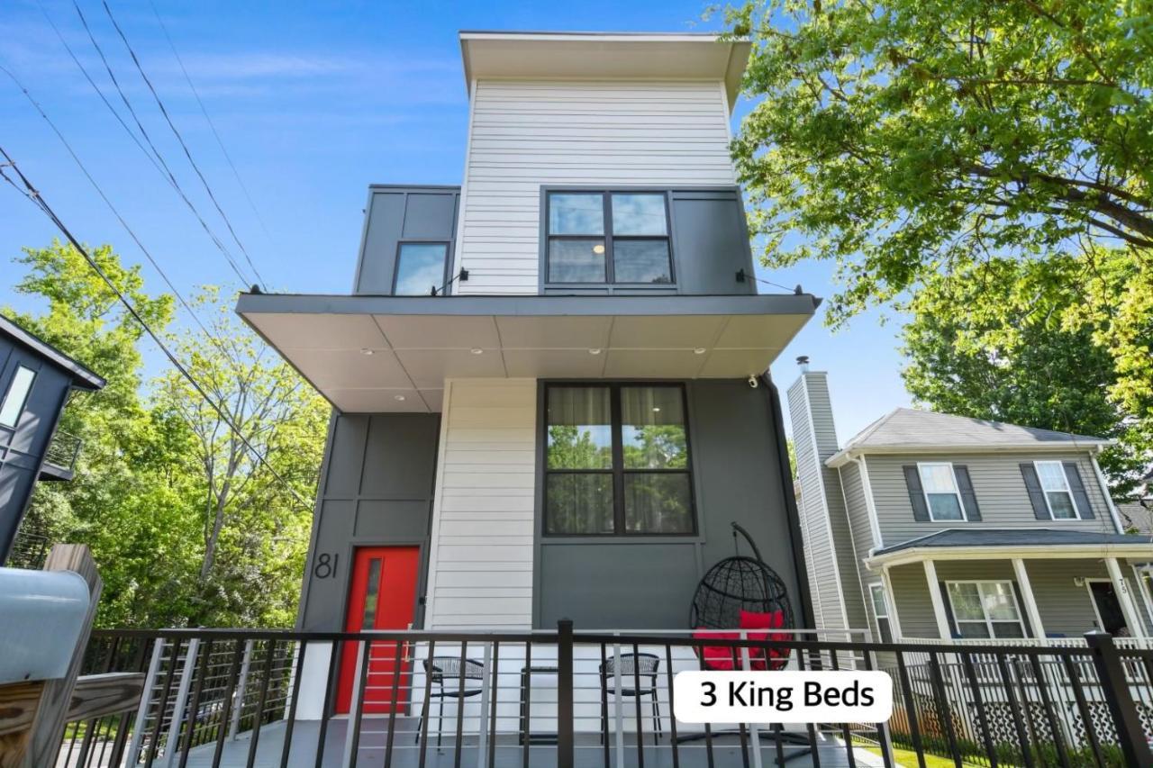 The Red Door - Ultra Modern Atlanta Home - Designedbydom Dış mekan fotoğraf